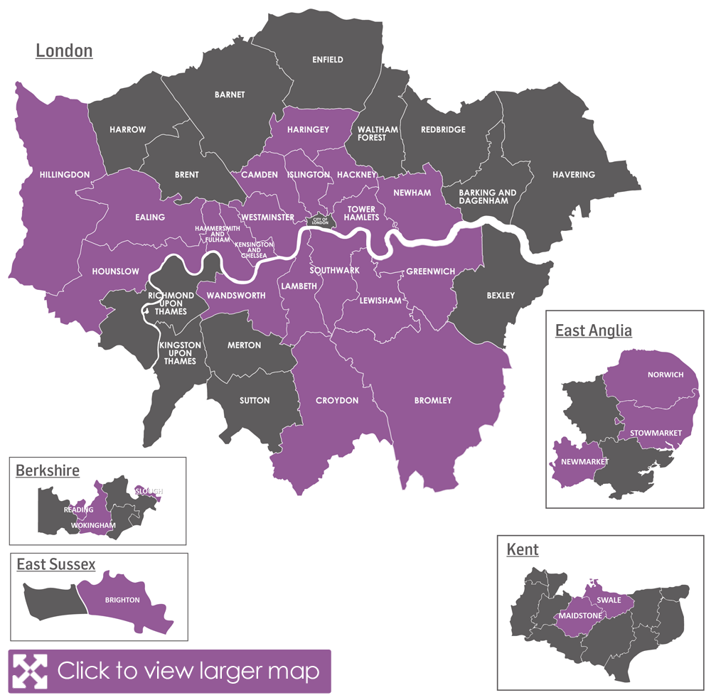 Co-op Customer Map