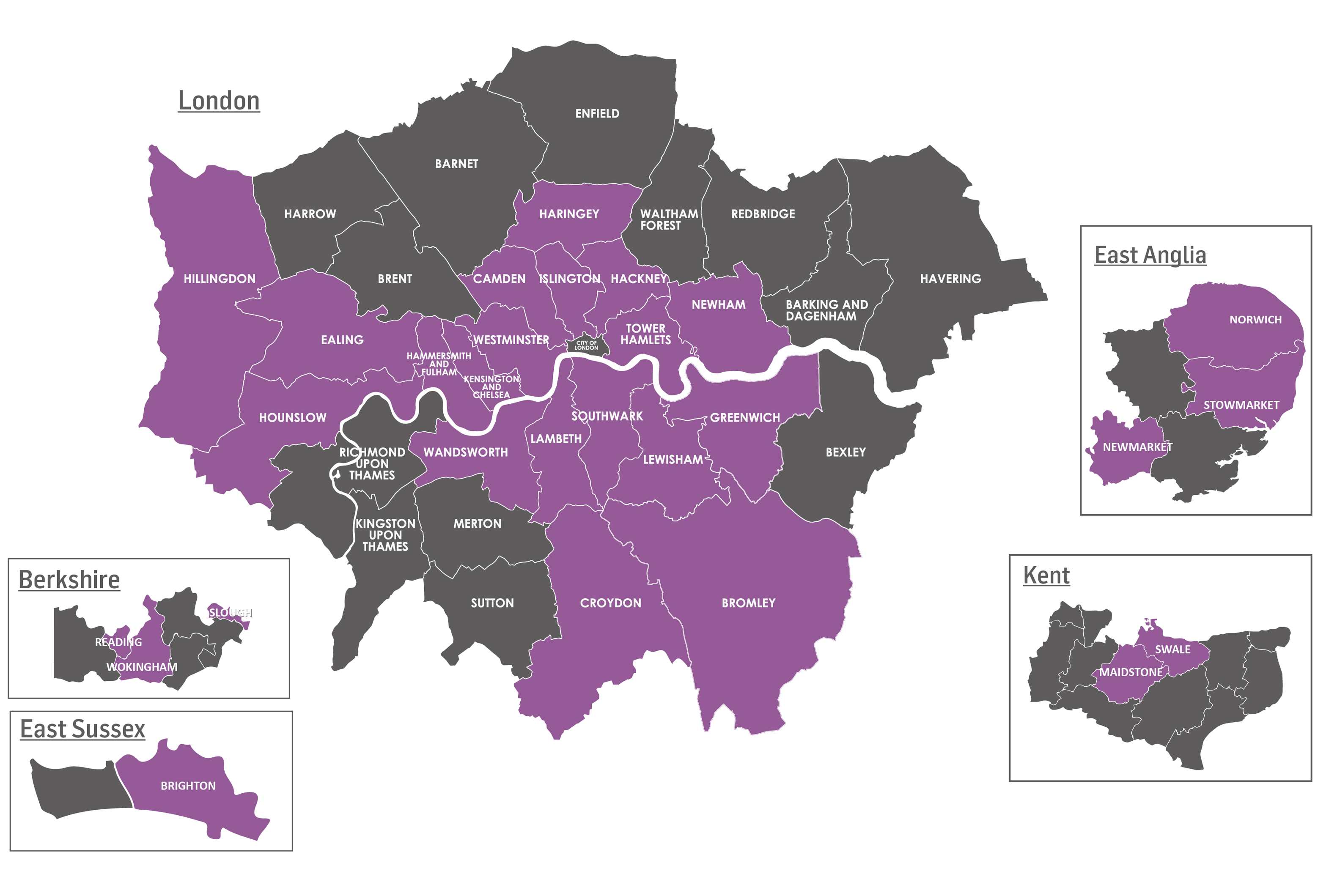 Co-op Customer Map